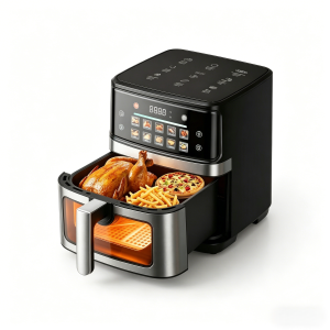 12-Liter Large-Capacity Air Fryer with Color Screen Display