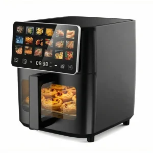 4L 5L 6L 7L 8L 12L Freidora De Aire Electric Deep Fryer New Design Stainless Steel air Fryer Oven with Digital Display