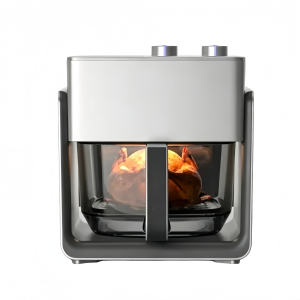 4.2-Liter Household High-Borosilicate Glass Air Fryer Oven